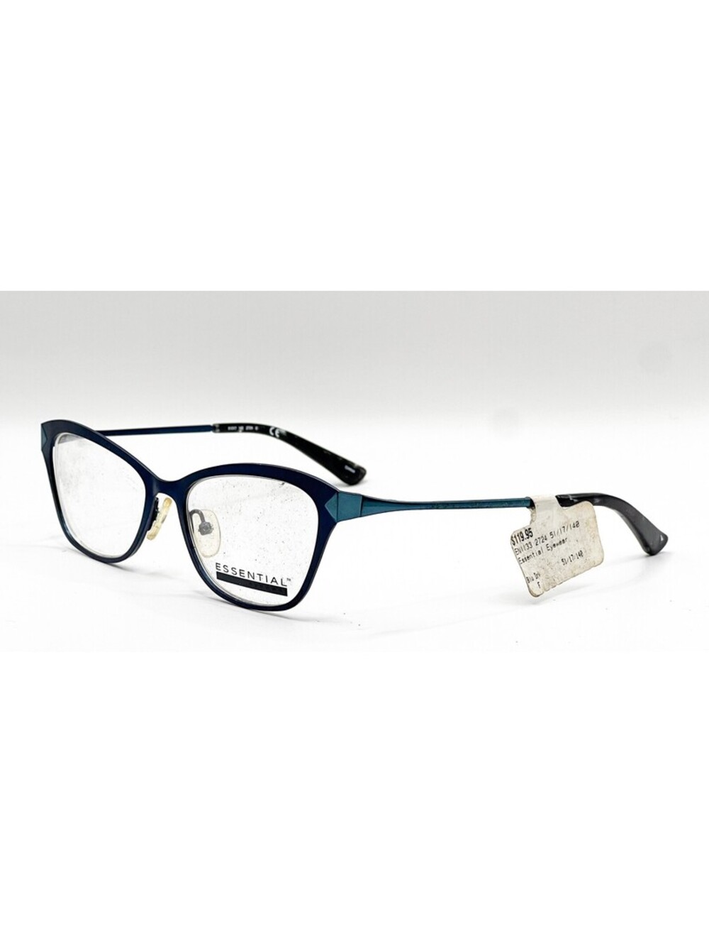 NEW ESSENTIAL EN 1133 2724 BLUE/BLACK AUTHENTIC EYEGLASSES 51-17